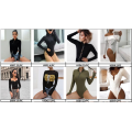 Großhandel Boutique Kleid Frauen gestrickt Bodysuit & Top